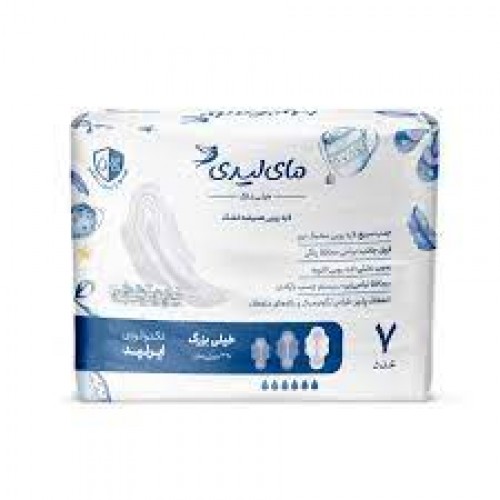 نوار بهداشتی اولترا مدل Instant Dry سایز خیلی بزرگ بسته 7 عددی مای لیدی نوار بهداشتی اولترا مدل Instant Dry سایز خیلی بزرگ بسته 7 عددی مای لیدی